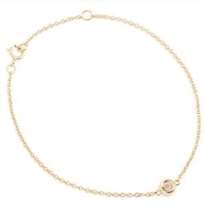 Marrin Costello 14K Gold Plated and White Topaz Soleil Bracelet